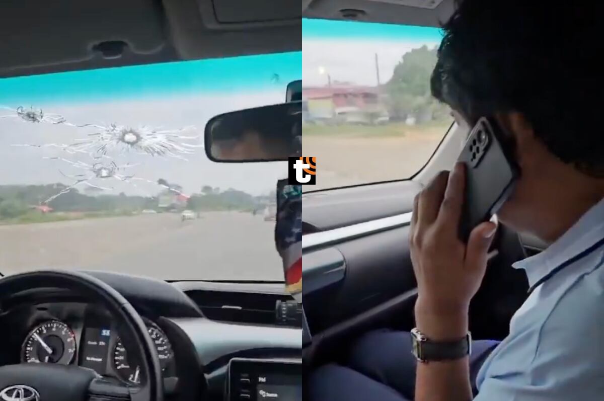 Evo Morales: momento exacto del ataque