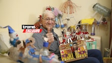 Lesme del Toro, el ‘abuelito inventor’ de 91 años que da vida a todo tipo de objetos en Lima