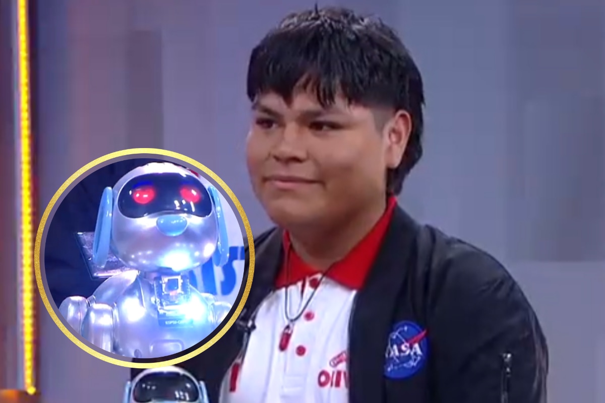 Calief Castro y su DoggyBot