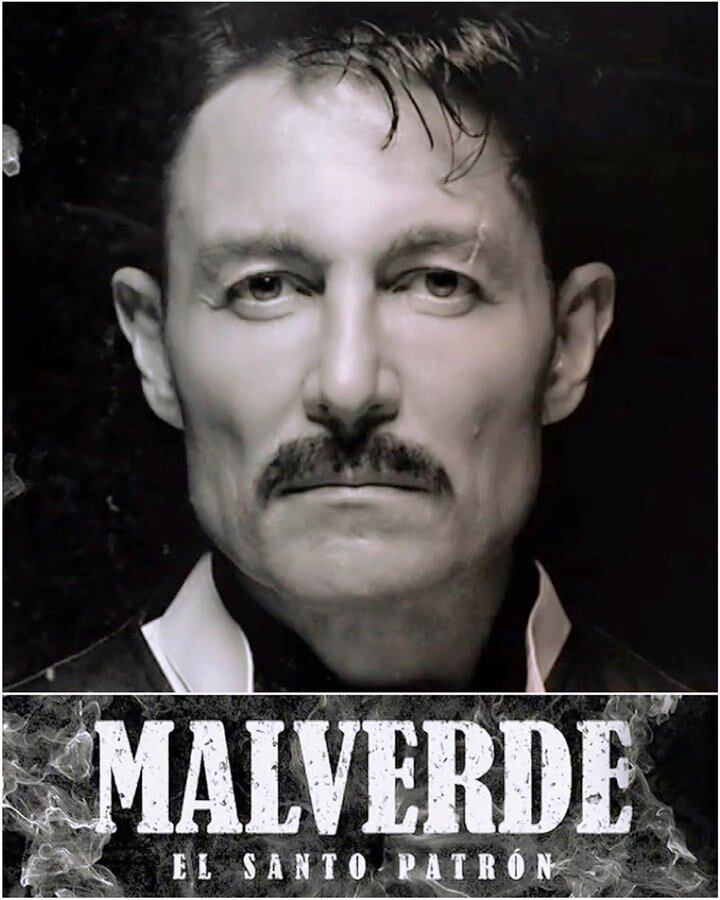 Así se verá Fernando Colunga en Malverde: el santo patrón (Foto: Telemundo)