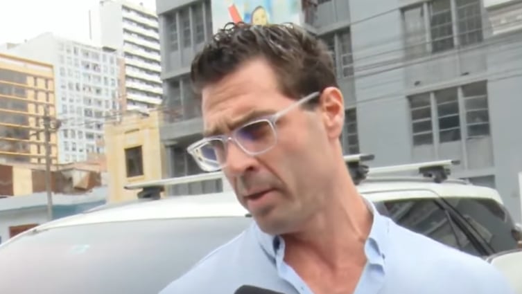 Gustavo Salcedo habló de la supuesta infidelidad de Maju Matilla con su productor de 'Arriba mi gente' | Foto: Magaly TV (Captura)