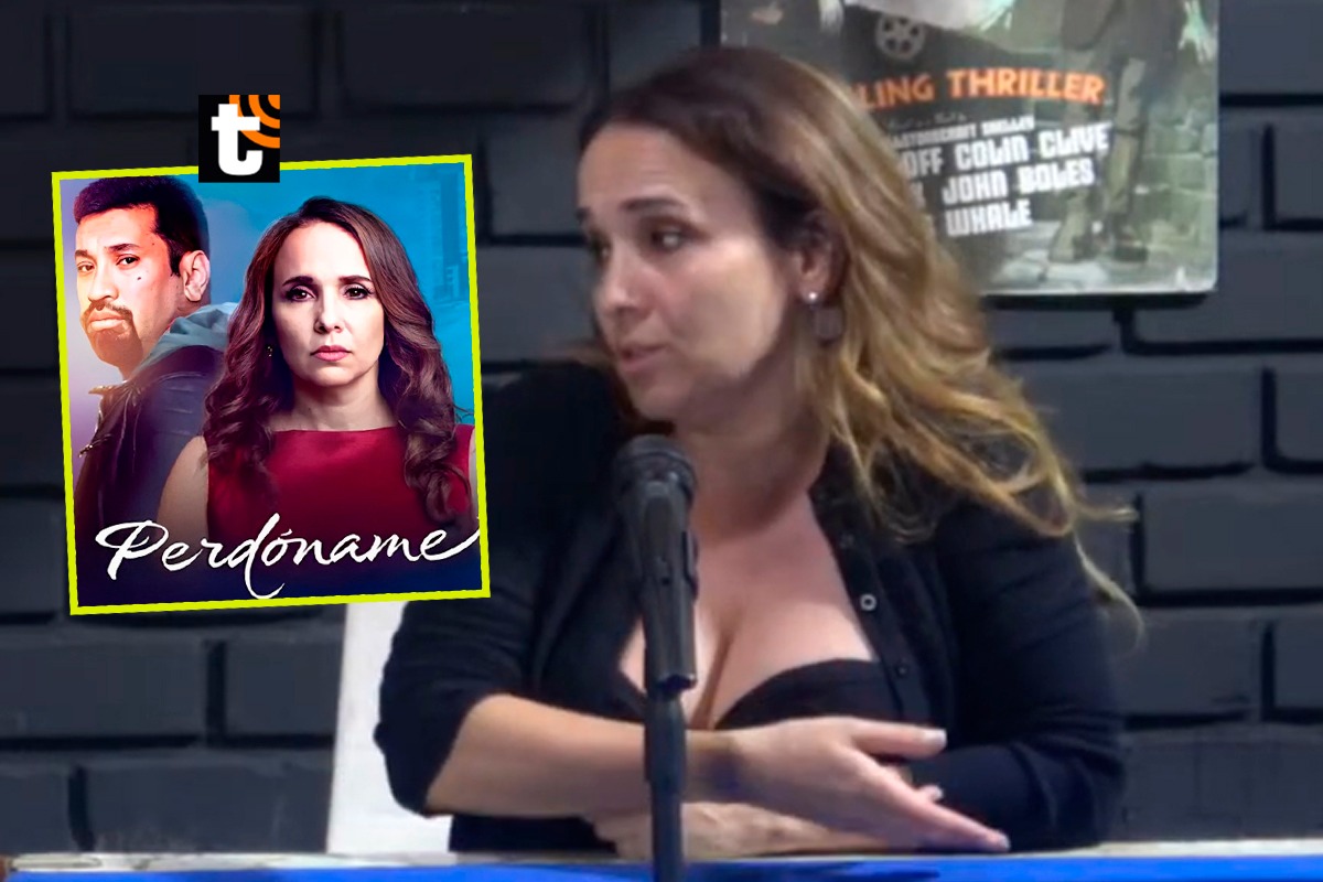 Érika Villalobos habla de la telenovela 'Perdóname'.