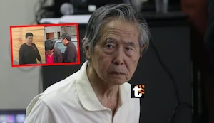 Alberto Fujimori DELICADO: Congresistas aparecen de negro y sacerdote ingresa a su vivienda