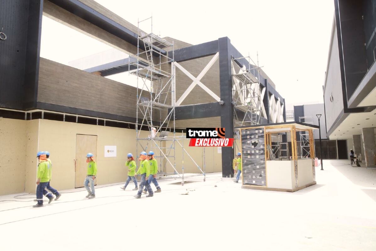 “El mall KM40 ya está en 98% de avance. Trabajamos para dar la mejor experiencia al público y se generará empleos”, dijo a Trome el gerente general José Zegarra. (Entrevista: Isabel Medina / Foto: Allengino Quintana/ Trome).