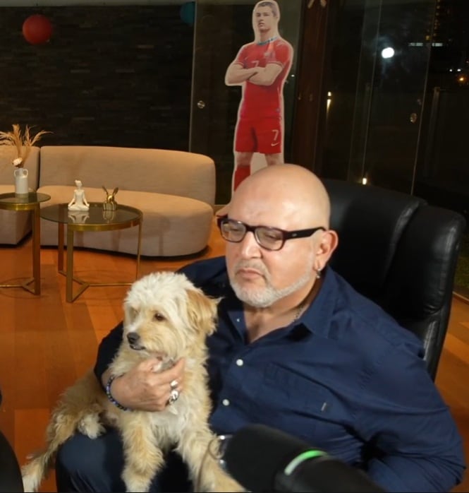 Beto Ortiz se presentó en el programa de Cristorata. (Kick: Cristorata7)