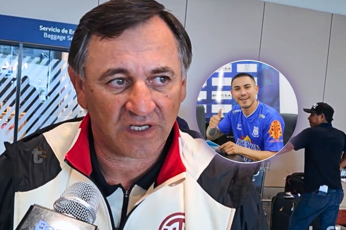 Carlos Bustos llegó a Lima y reveló situación sobre llegada de Jean Deza (Imagen: Entre Bolas