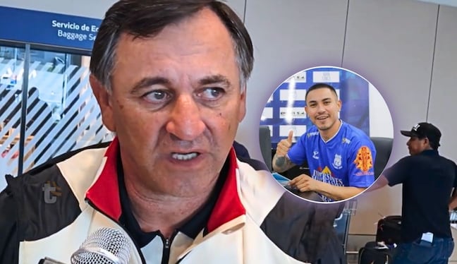 Carlos Bustos llegó a Lima y reveló situación sobre llegada de Jean Deza (Imagen: Entre Bolas