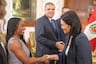 Simone Biles llegó a Palacio y Keiko promete que Lima 2027 superará a los Panamericanos del 2019: “Soy una mujer de retos”