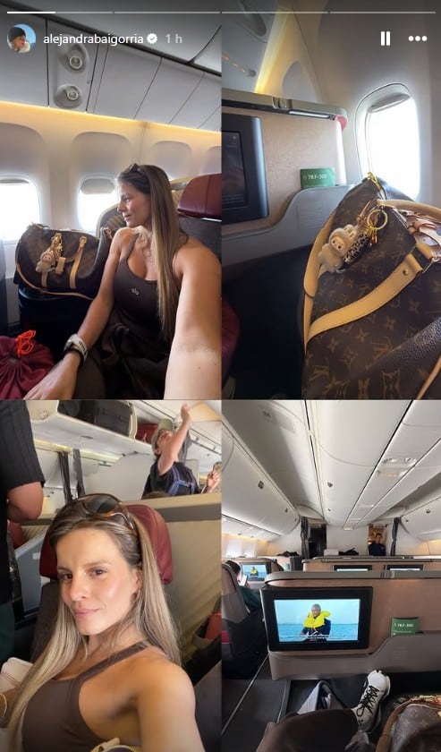 Alejandra Baigorria se fue de viaje en medio de polémica.