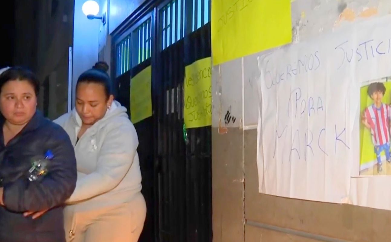 La familia de Marck exige justicia a las autoridades. Foto: América Noticias