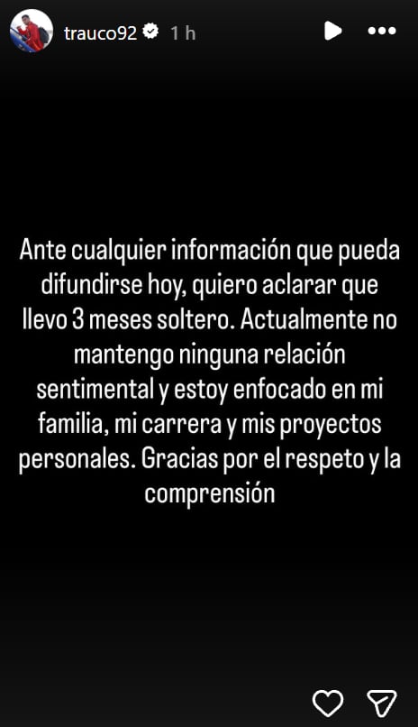 Miguel Trauco afirma estar soltero desde hace tres meses ante imágenes de él con misteriosa mujer en informe de 'Magaly TV La Firme'.