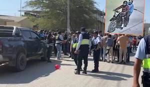 Piura: Cámaras de seguridad grabaron a asesinos del alcalde de Veintiséis de Octubre | VIDEO