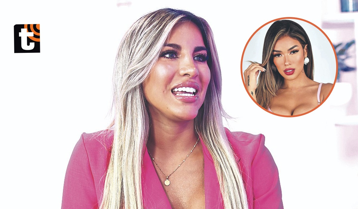 Gabriela Herrera prefiere reírse de la postura de Shirley Arica.