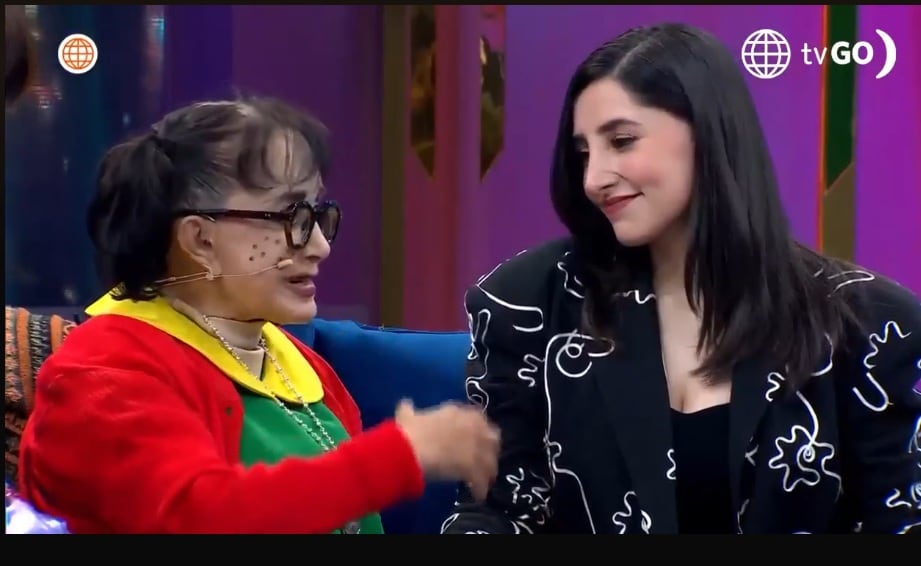 La Chilindrina y La Chilindrina de Chespirito: Sin querer queriendo se encontraron en Lima. (América)