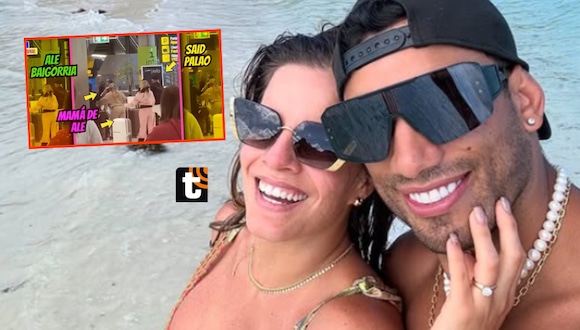 TROME - ¿Lo perdonó? Alejandra Baigorria y Said Palao se fueron de viaje juntos y fueron captados tras ampay