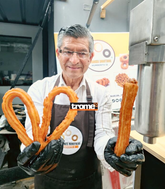 Los churros y sus deliciosas presentaciones con creatividad de peruanos. (Entrevista y foto compos: Isabel Medina / Trome).