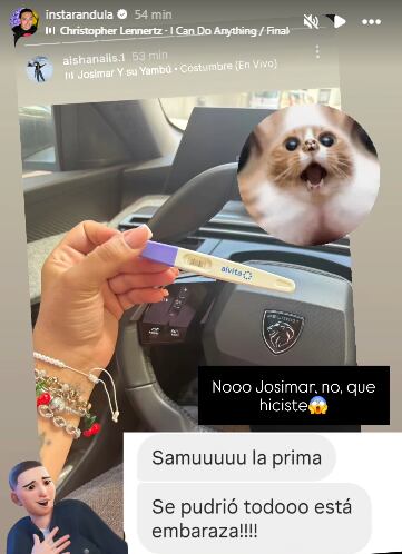 'Prima' de Josimar está embarazada