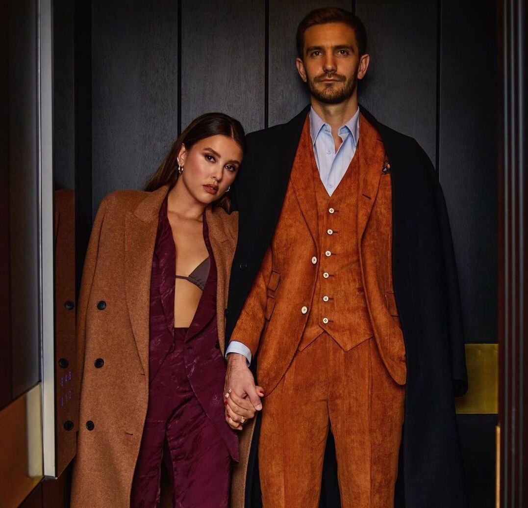 Paulina Goto y Rodrigo Saval se casaron por lo civil tras tres años de noviazgo (Foto: Paulina Goto/ Instagram)