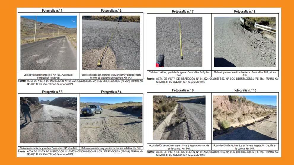 La Contraloría ya había advertido del mal estado de la Vía Los Libertadores.