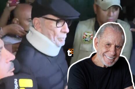 Ricardo Belmont reaparece con collarín tras el Flash Electoral: ¿Qué le pasó?