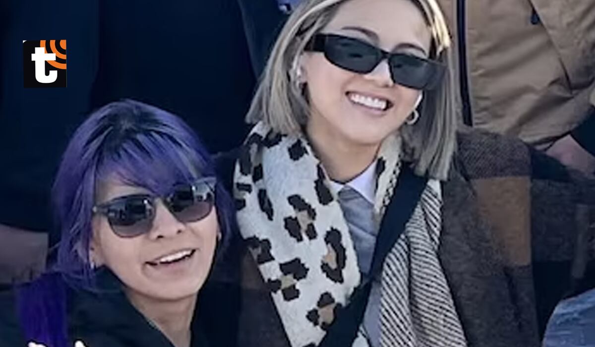 Claudia López y Amy Gutiérrez cuando eran amigas.