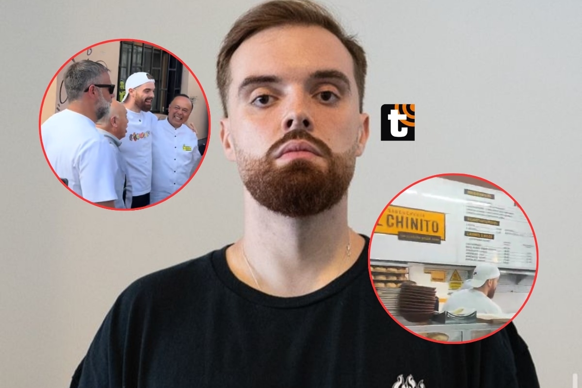 TROME - Streamer español llegó hasta Lima y ya probó el pan con chicharrón.