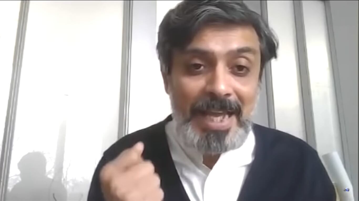 Vinod Menon, presidente del departamento de física del City College de Nueva York. (Foto: ABC7NY)