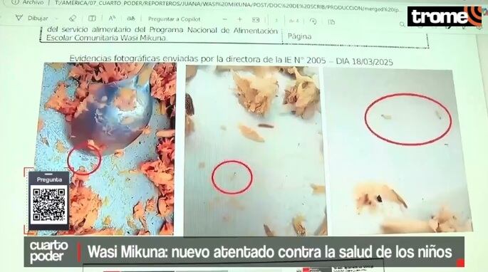 Imágenes de lo que hallaron dentro de conservas Karpez.