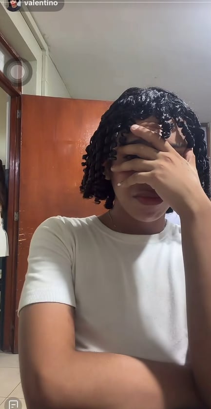 Tiktoker contó que fue agredido.