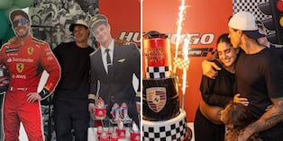Isabella Ladera sorprende a Hugo García con fiesta temática por sus 33 años