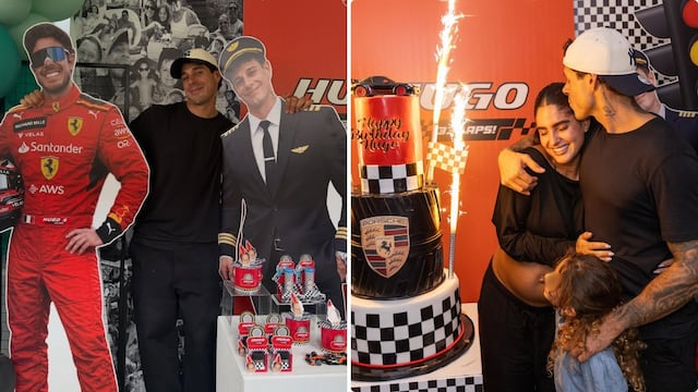 Isabella Ladera sorprende a Hugo García con fiesta temática por sus 33 años