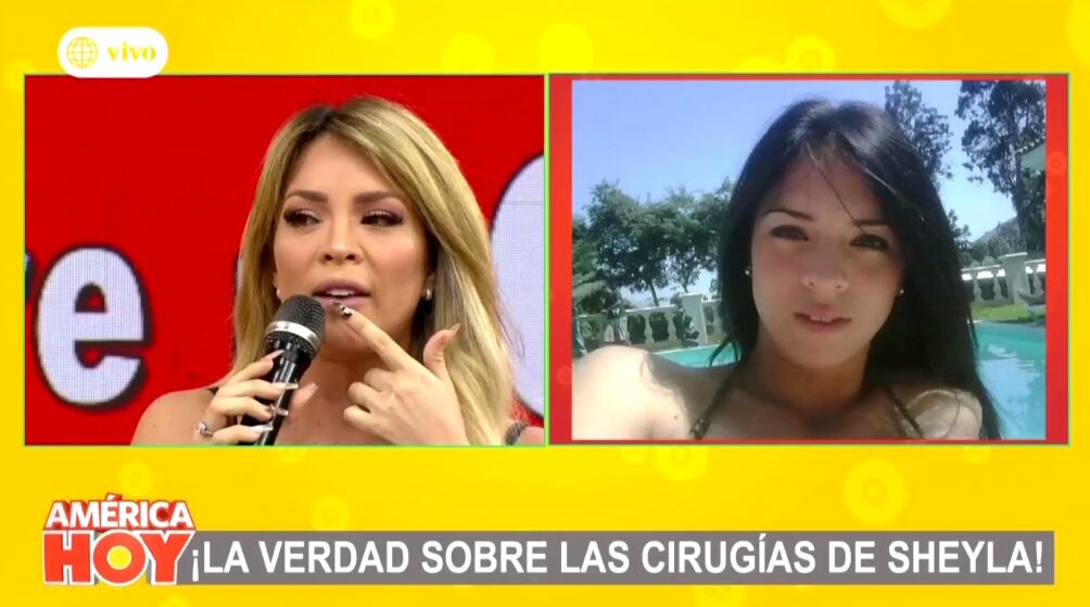 Sheyla Rojas revela que se ha sometido a más de 10 cirugías plásticas