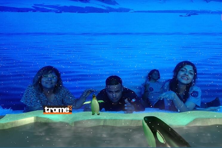 Con tecnología esta nueva atracción permite diversión aprendiendo más sobre la naturaleza. (Isabel Medina / Trome).