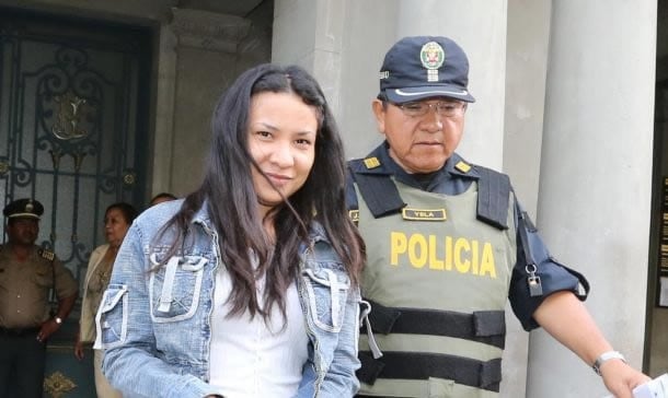 Gigi Taes: La exporrista del Sport Boys fue condenada a 15 años de prisión por el delito de narcotráfico, tras haber sido detenida, en el 2013, cuando intentaba trasladar cocaína a Estados Unidos