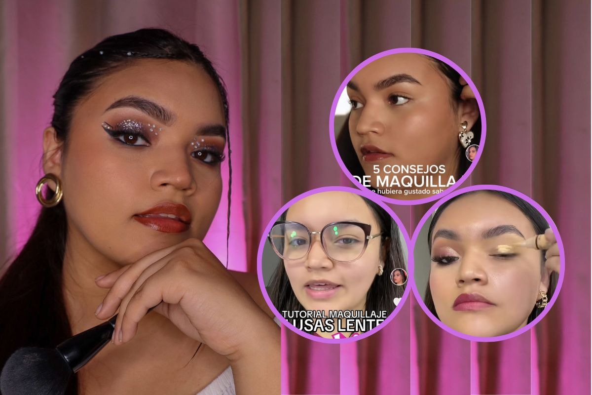 Para esta joven el maquillaje resalta la belleza natural de toda mujer. ’Foto: Composición / Dianelli Cruz.