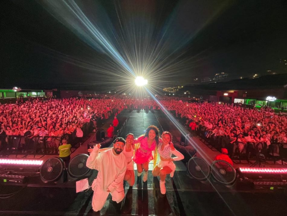 Wendy Sulca celebró haber abierto el concierto de Kali Uchis en Lima. (Foto: Instagram)