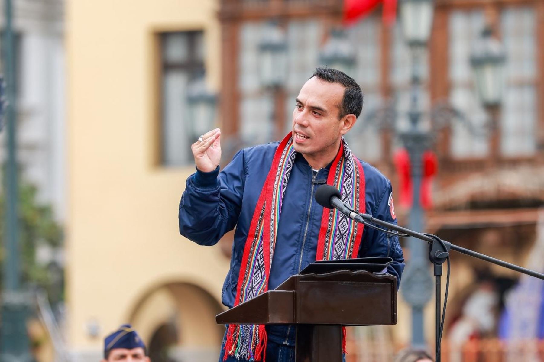 José Jerí reiteró que reestructurarán el INPE. (Andina)