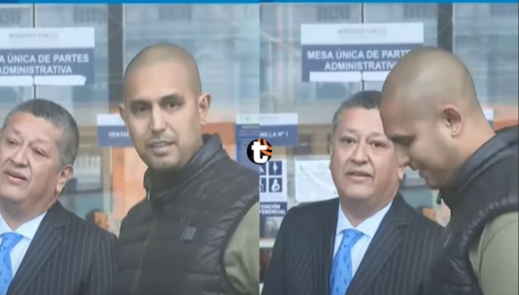 Iván Siucho llega a la Fiscalía para ser interrogado por ‘caso Chibolín’. Video: Panamericana