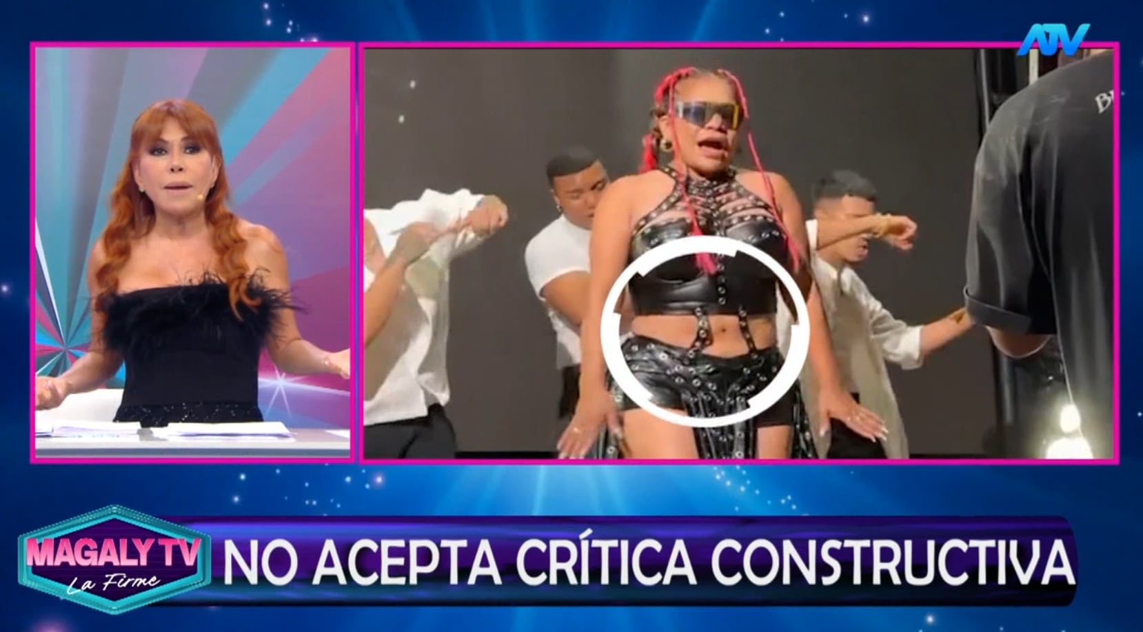 Magaly Medina afirma que nunca le hizo bullying a Marisol, sino que cuestionó la elección de su vestuario.