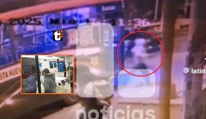 ¡Cámara lo captó! Así fue la huida del criminal que baleó en la cara a chofer en SJL