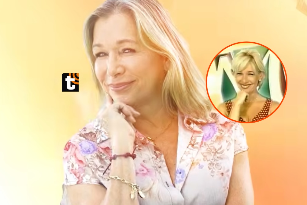 Mónica Zevallos recreó la intro de su talk show luego de 25 años junto a los creadores de contenido Edu y El Chino.