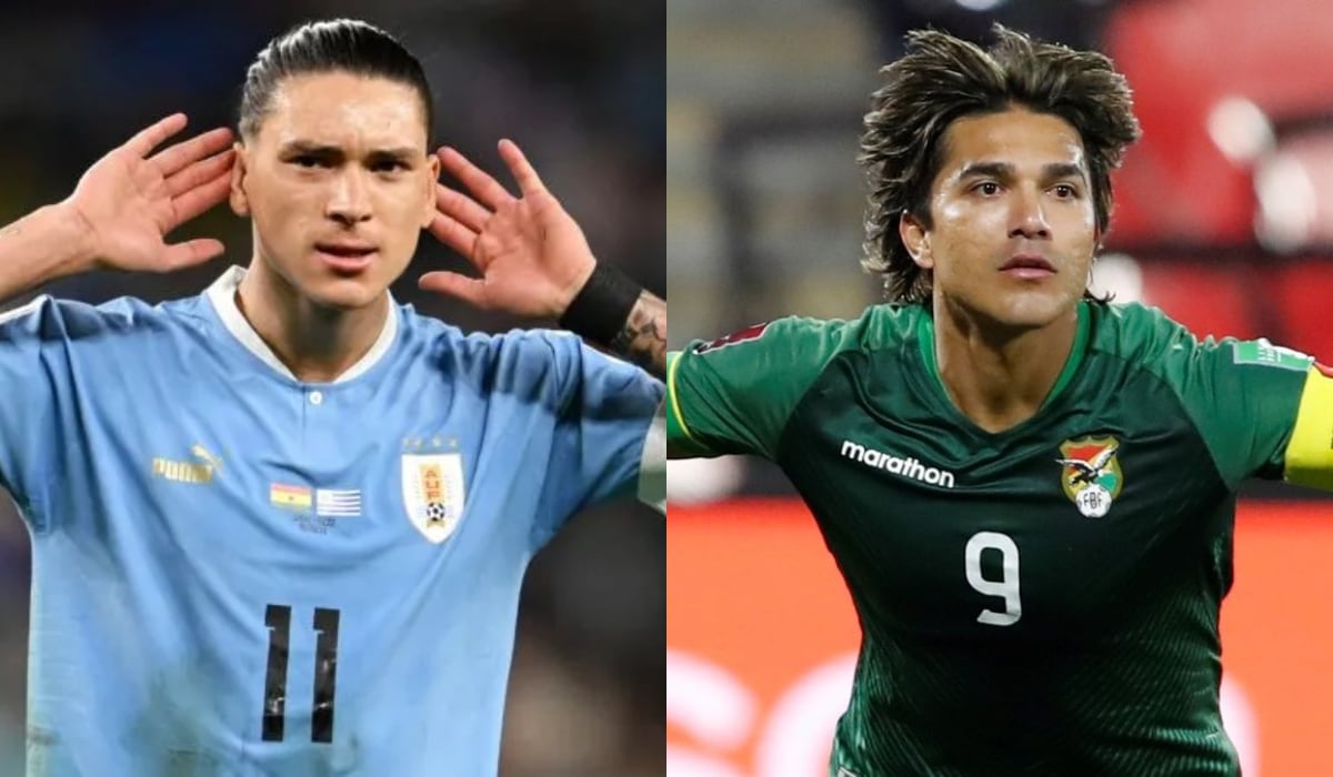 Uruguay vs Bolivia se enfrentan por Eliminatorias 2026. (Foto: Composición)