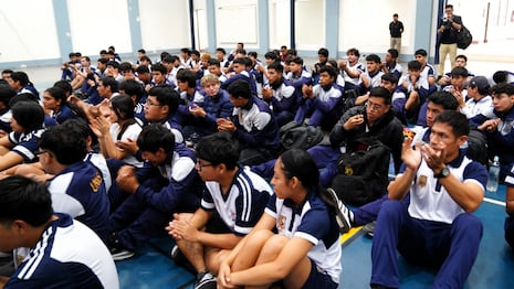 ¡Para que puedan estudiar tranquilos! La Victoria refuerza seguridad en los alrededores de facultad de la...