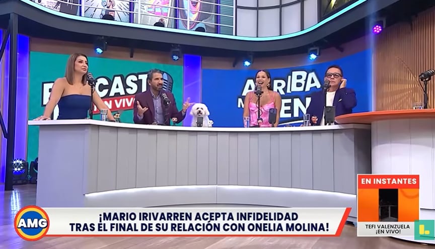 Karla Tarazona en Arriba mi gente