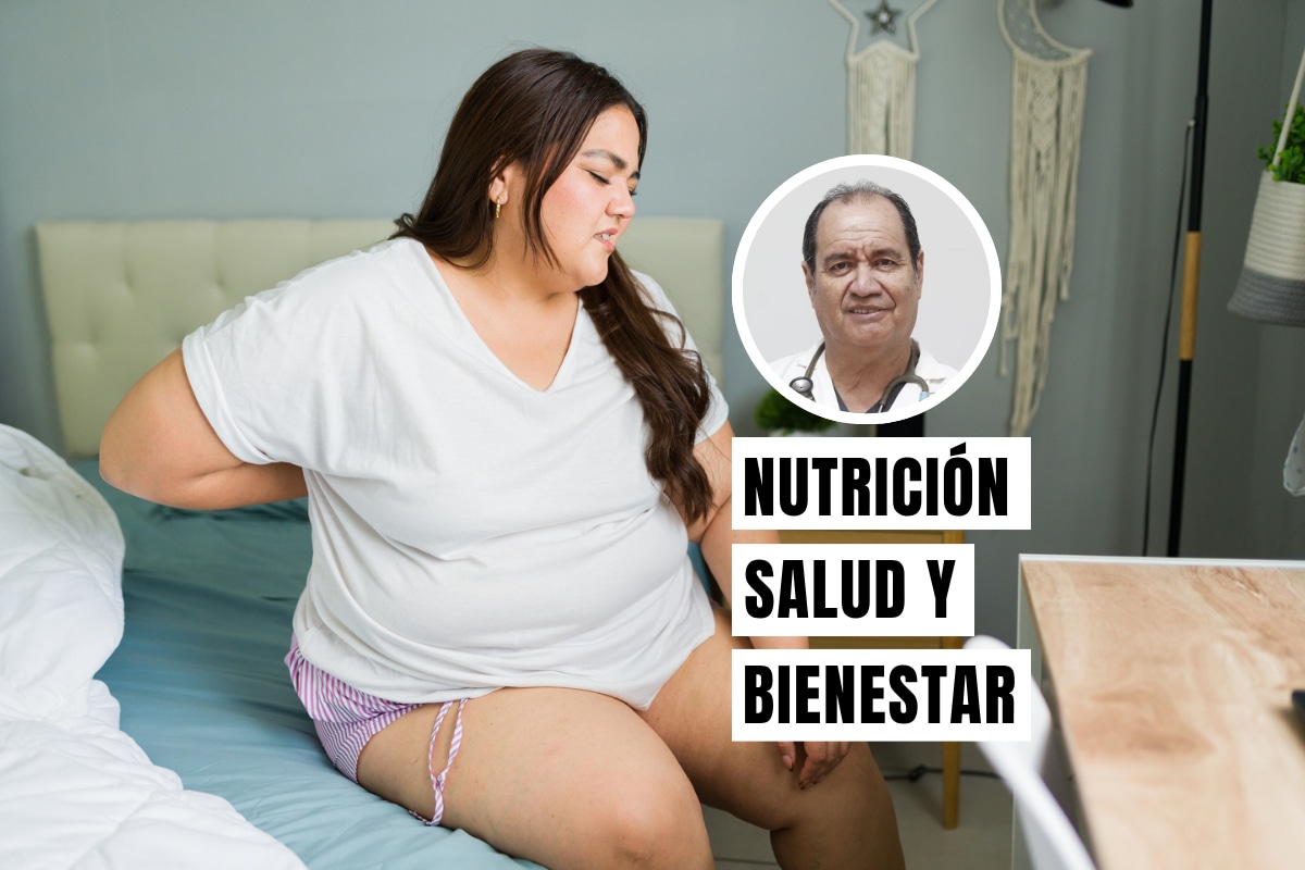 Subir de peso genera dolores articulares y musculares crónicos debido al aumento de carga física y a la inflamación sistémica. Foto: composición/Istock