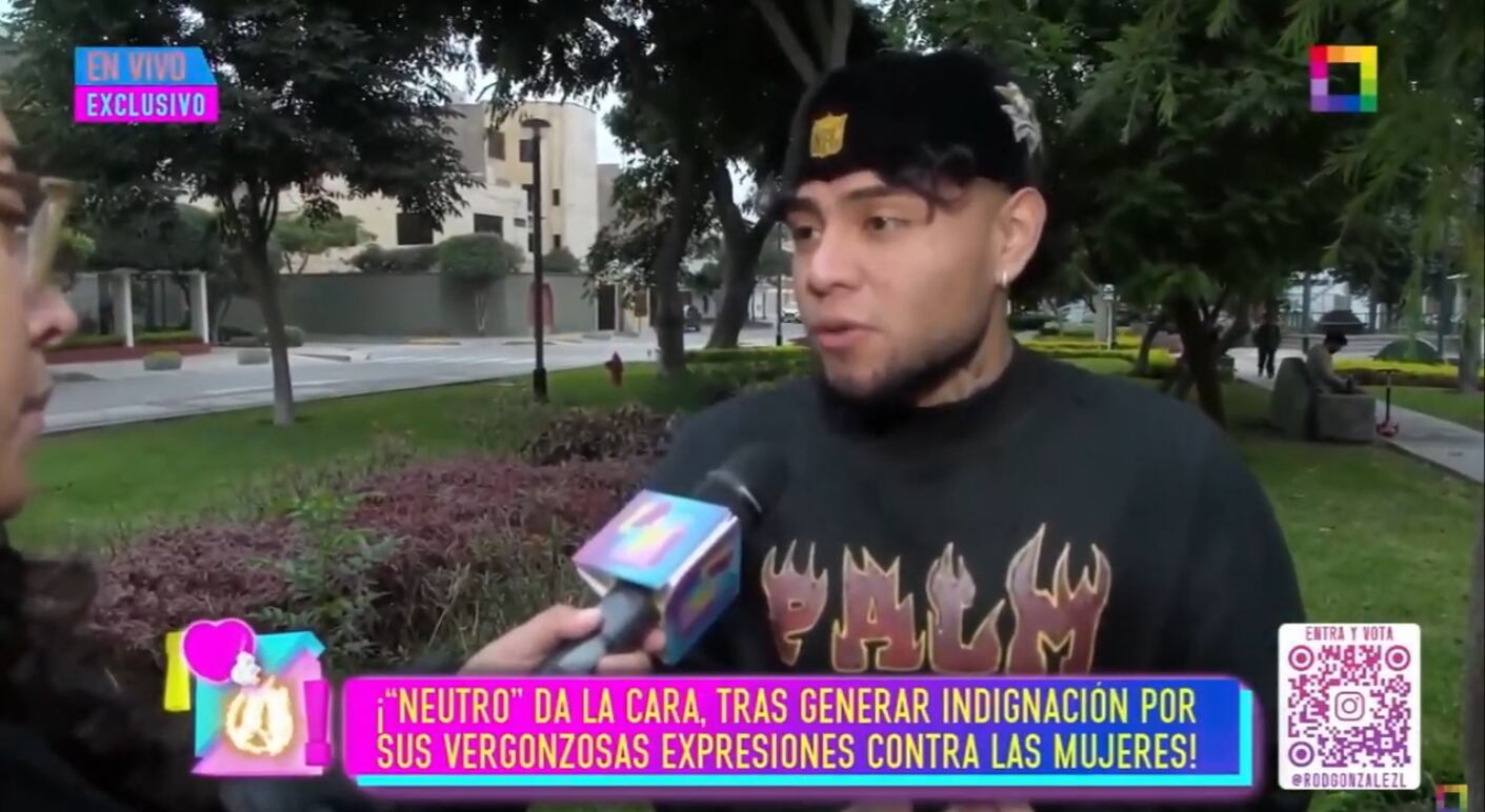 'Neutro' se disculpa tras polémico comentario.