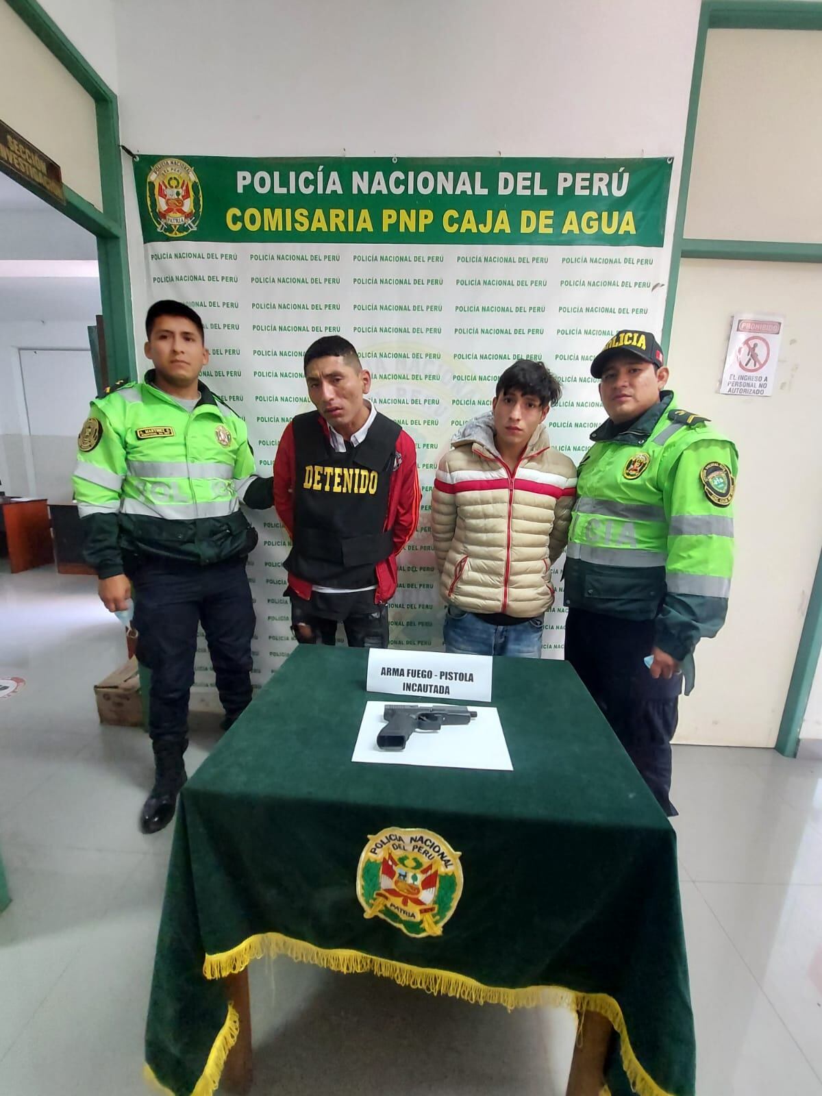 Luis Enrique Díaz Bendezú (31) y Daniel Alberto Romo Salas (20), fueron atrapados. (foto: Trome)