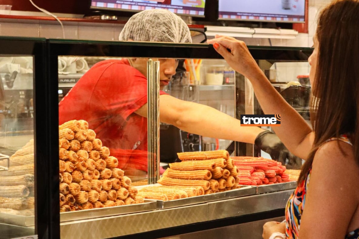 Los churros y sus deliciosas presentaciones con creatividad de peruanos. (Entrevista y foto compos: Isabel Medina / Trome).