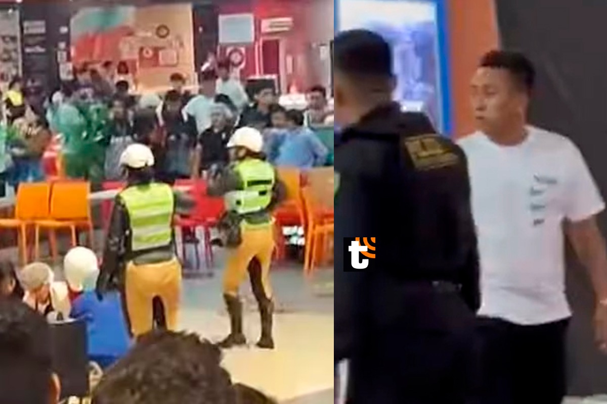 Christian Cueva presente en centro comercial donde ocurrió balacera.