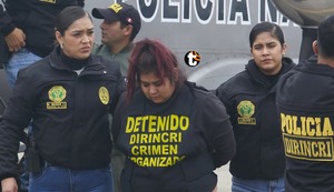 Pareja de ‘El Monstruo’, ‘La Patrona’, fue trasladada a Lima en medio de fuertes medidas de seguridad | VIDEO